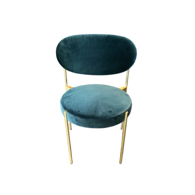 sedia serie 430 verpan verde oro al miglior prezzo