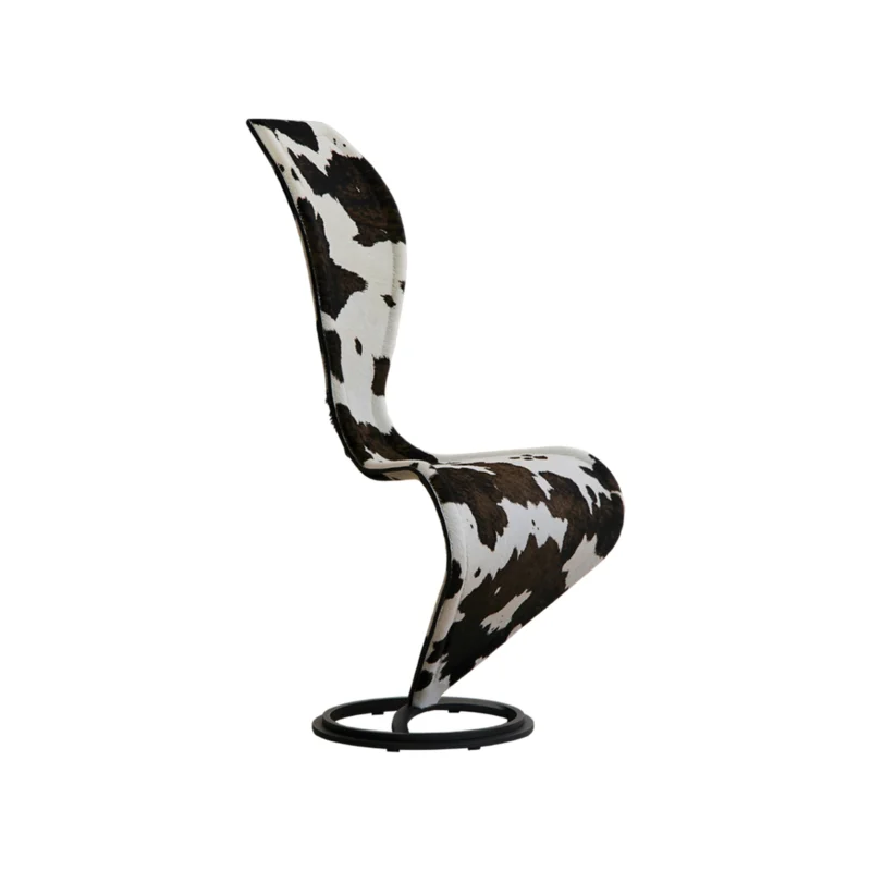 sedia s chair cappellini tessuto muccato in sconto