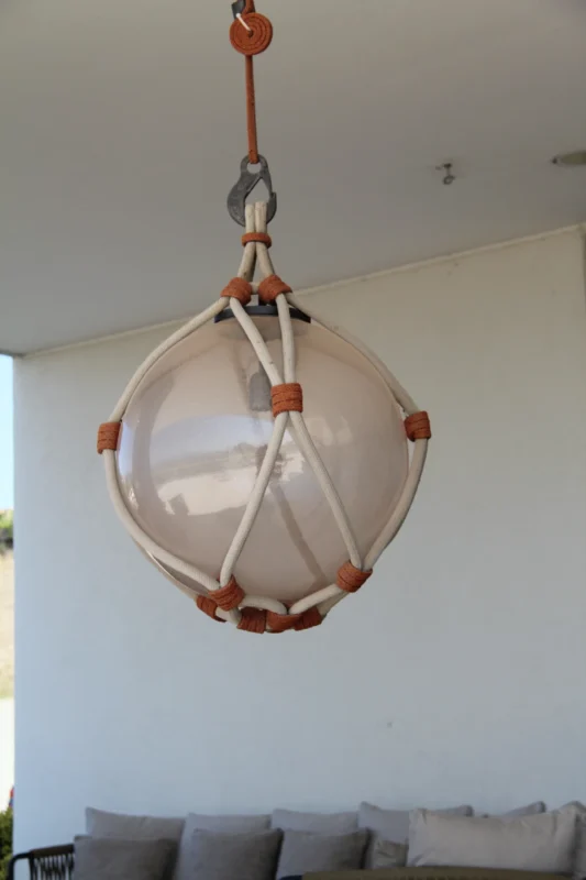 lampada a sospensione outdoor bollicosa nautilus cassina rosa in sconto