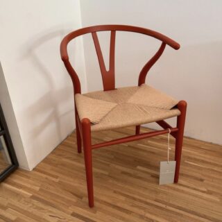CH24 Wishbone Chair Terracotta Set di 2 sedie