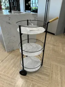 Carrellino Tumbler Baxter marmo gioia (1)