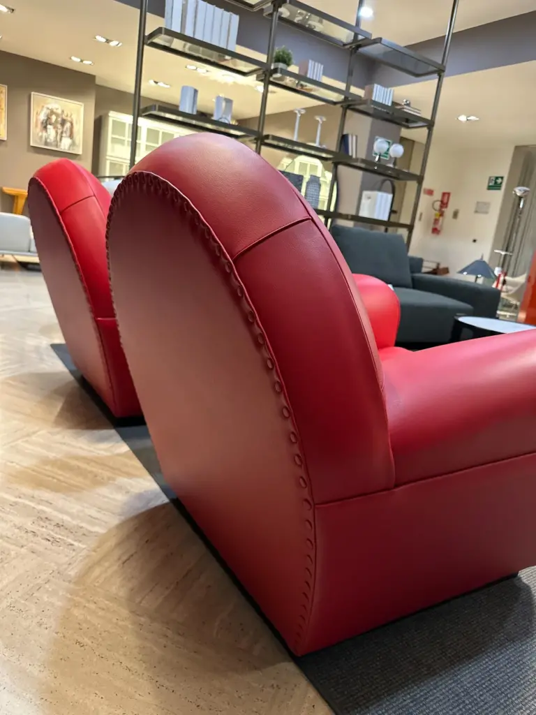 Poltrona Vanity Fair PoltronaFrau dettaglio cuciture in sconto