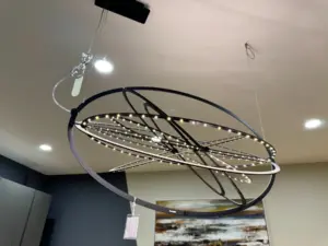 copernico sospensione nera artemide in sconto