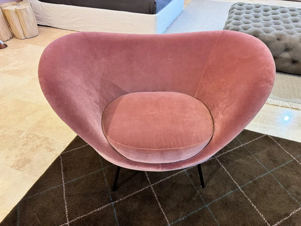 poltrona gio ponti 154 2 color glicine molteni & c in offerta