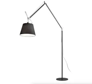 tolomeo mega terra tessuto nero led artemide in promozione 2