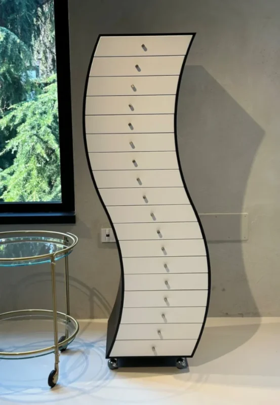 cassettiera side 1 cappellini bianco in sconto