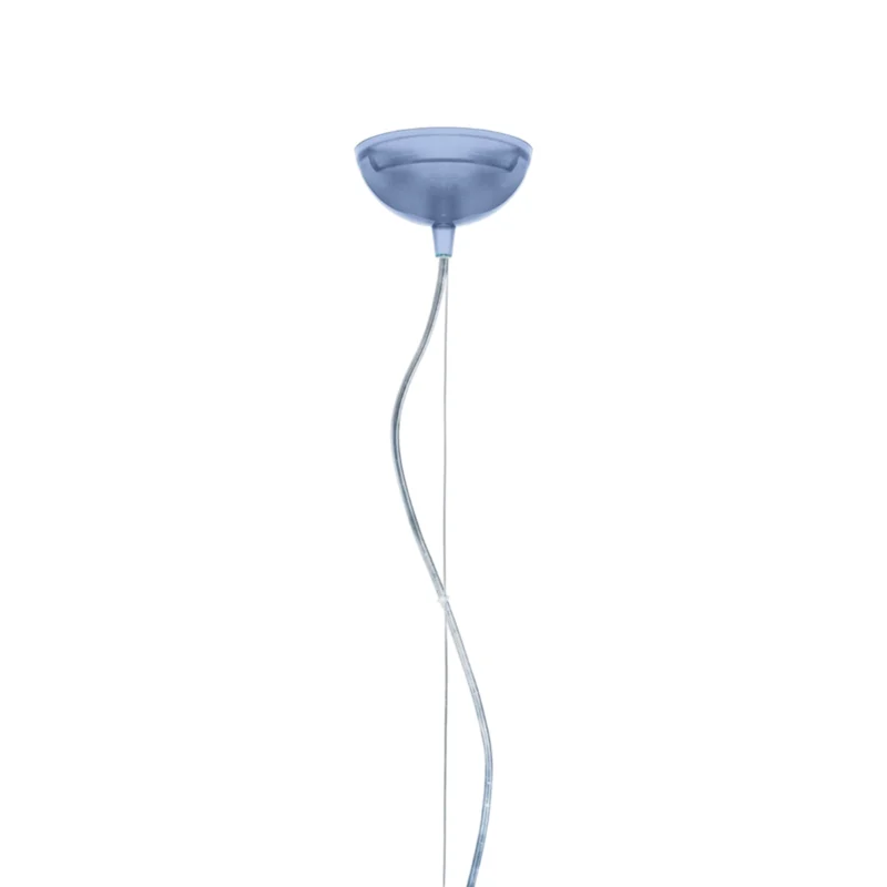 lampada a sospensione kabuki kartell azzurro in sconto