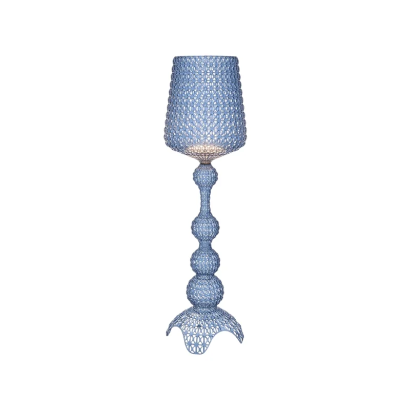 lampada da terra kabuki kartell azzurro in offerta