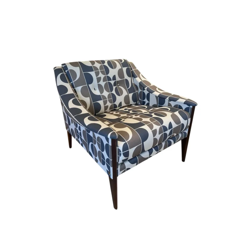 poltrona dezza 24 tessuto gio ponti poltrona frau base noce canaletto in sconto