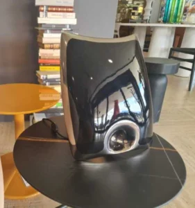 lampada da tavolo valor s cassina argento nero ceramica in offerta