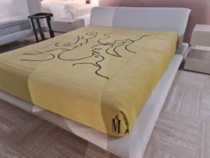 letto siena b&b italia pelle in offerta