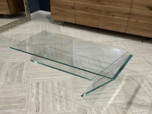 tavolino ti tonelli design vetro trasparente in sconto