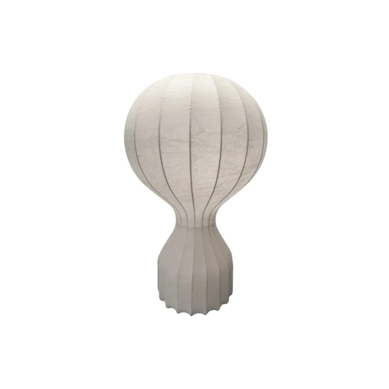 lampada da tavolo gatto diffusore resina cocoon bianca flos scontata